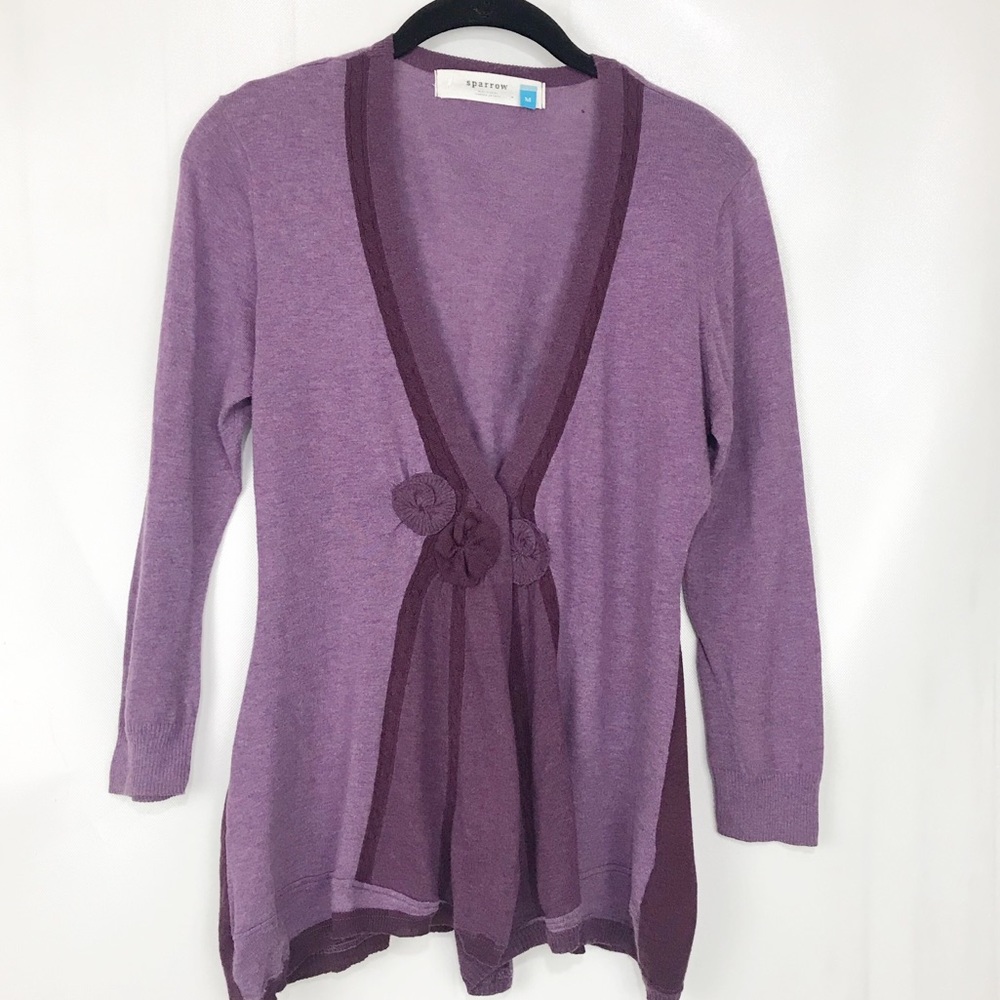 Anthropologie Sparrow Multi Toned Purple C…